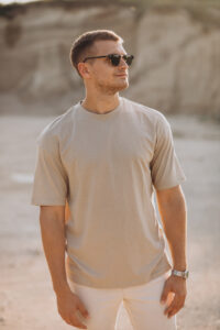 men casual t-shirt
